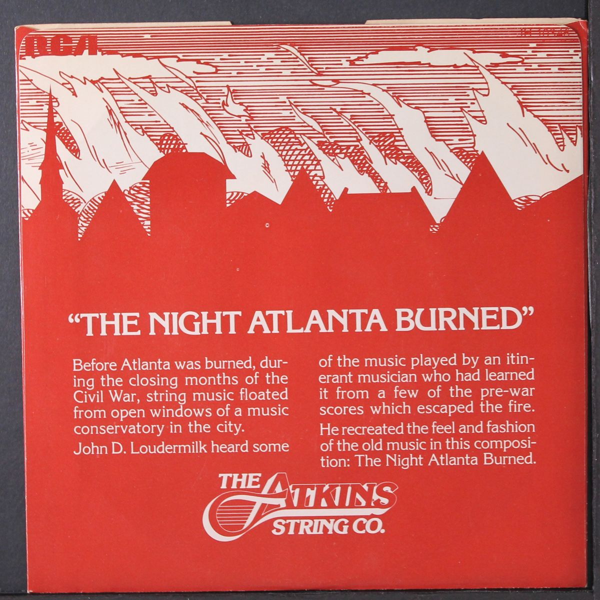 night atlanta burned / mono by ATKINS STRING CO.