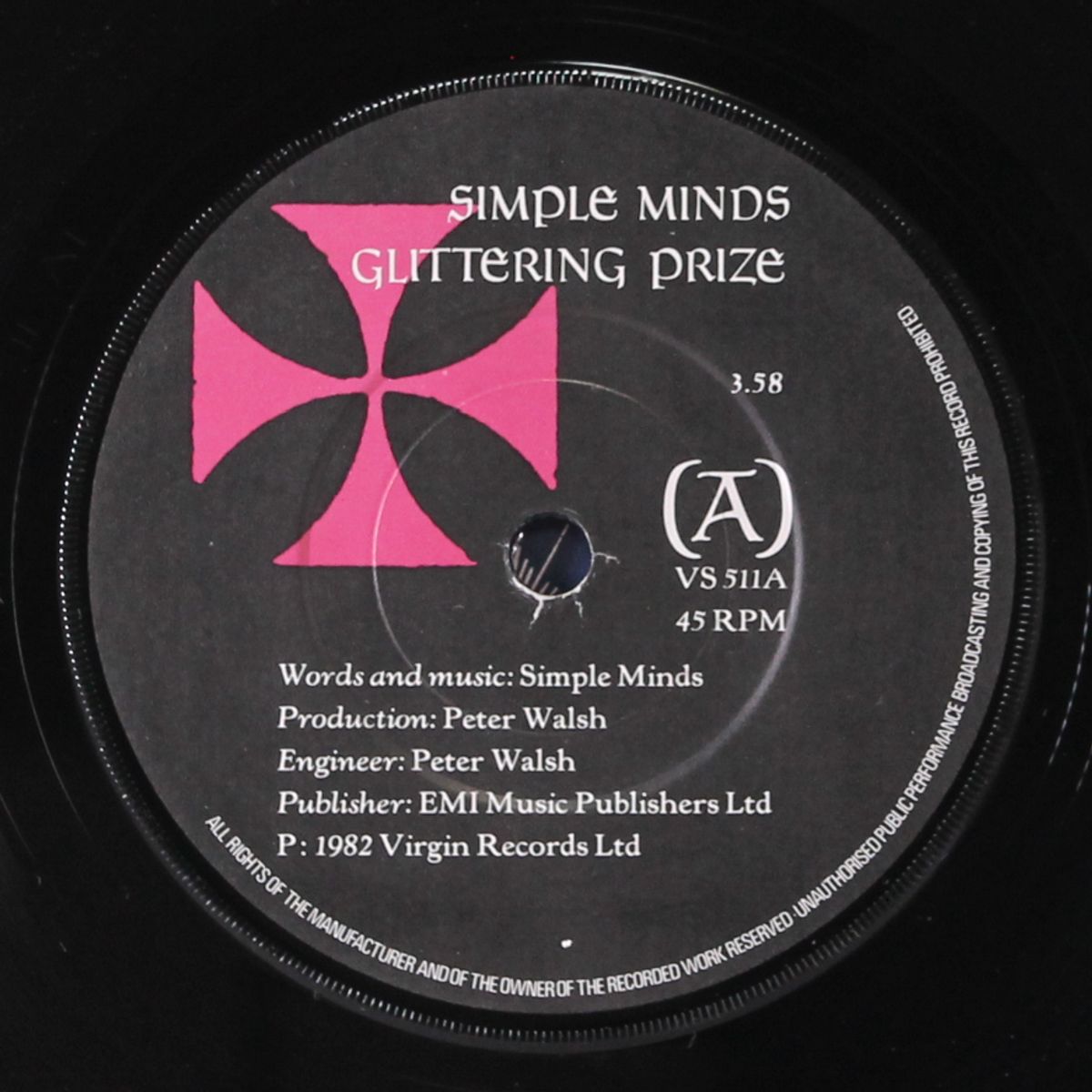 glittering prize by SIMPLE MINDS