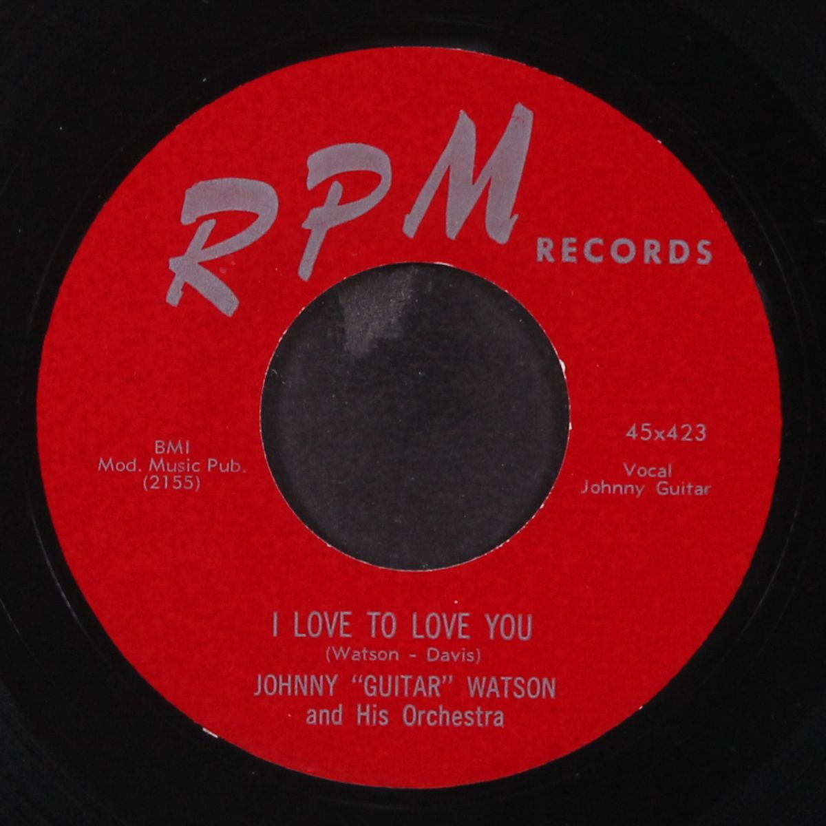hot little mama / i love to love you by JOHNNY 'GUITAR' WATSON