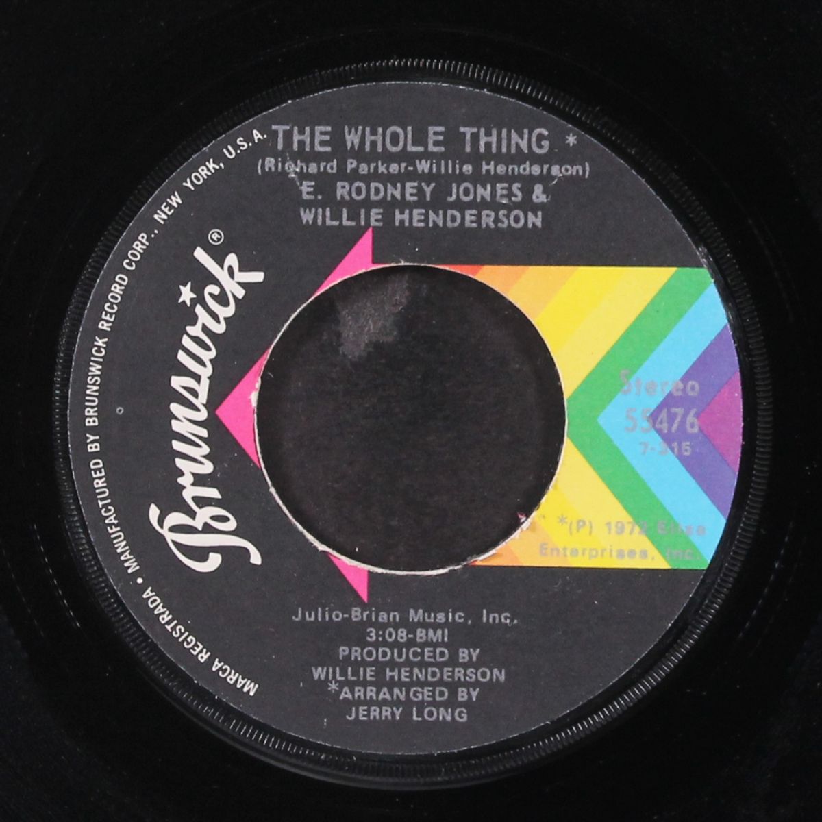 loose booty / the whole thing by E. RODNEY JONES & WILLIE HENDERSON