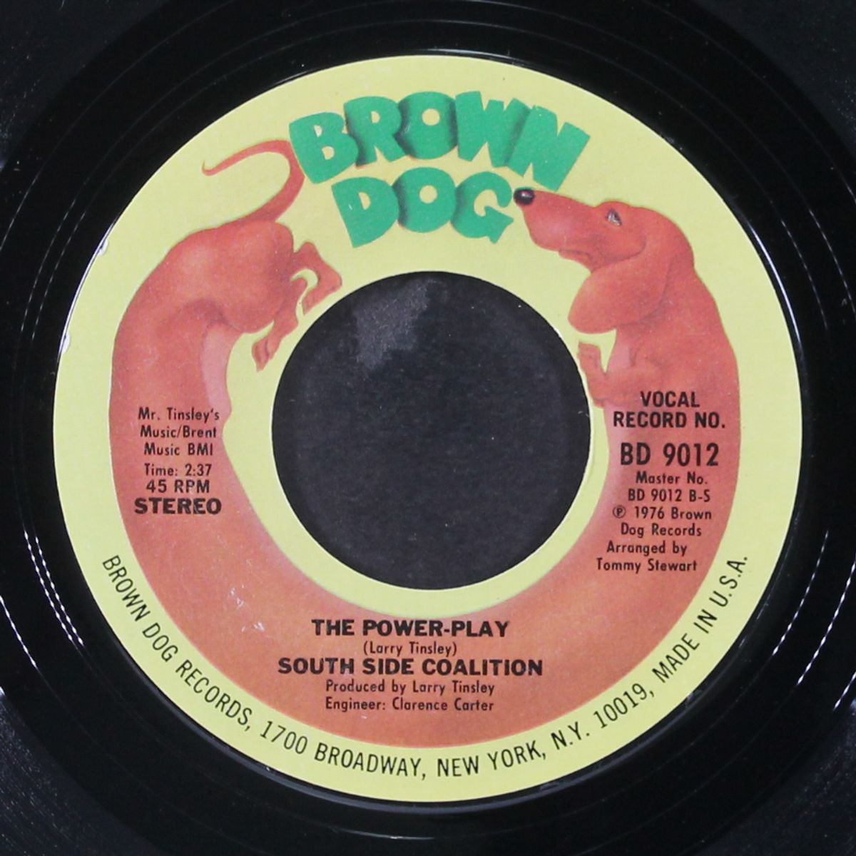 get down get down / the power-play by SOUTH SIDE COALITION