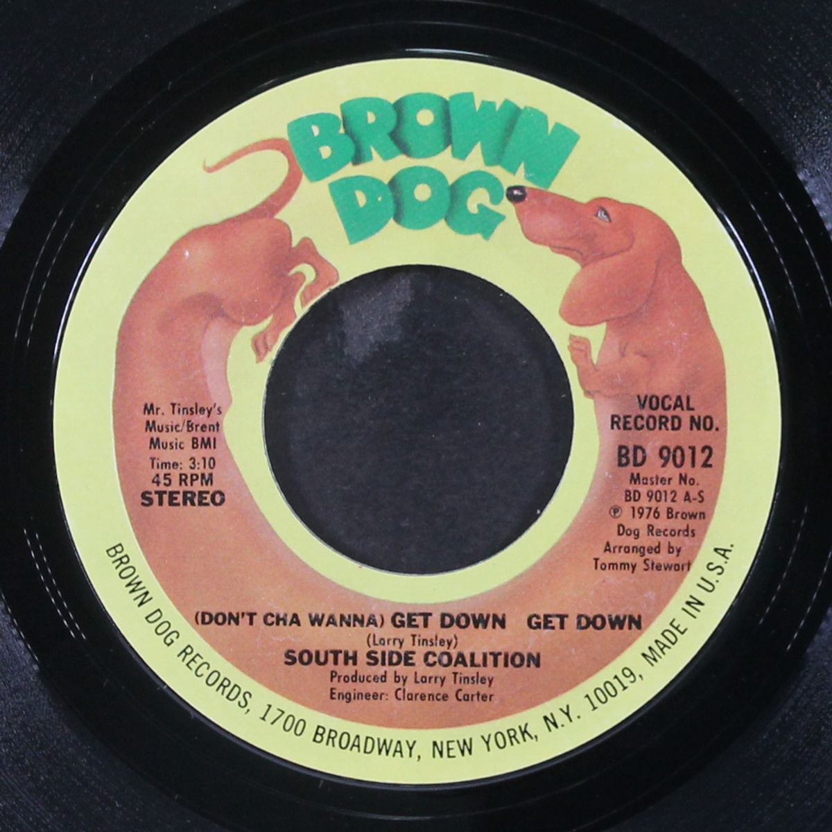 get down get down / the power-play by SOUTH SIDE COALITION
