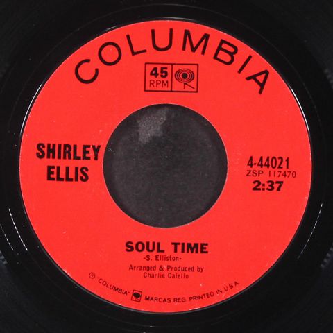 SHIRLEY ELLIS