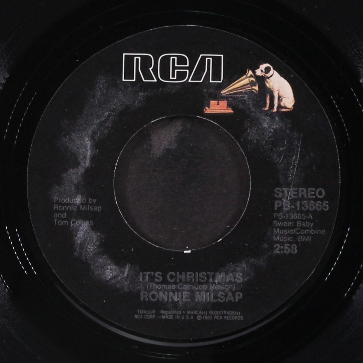 we're here to love / it's christmas by RONNIE MILSAP