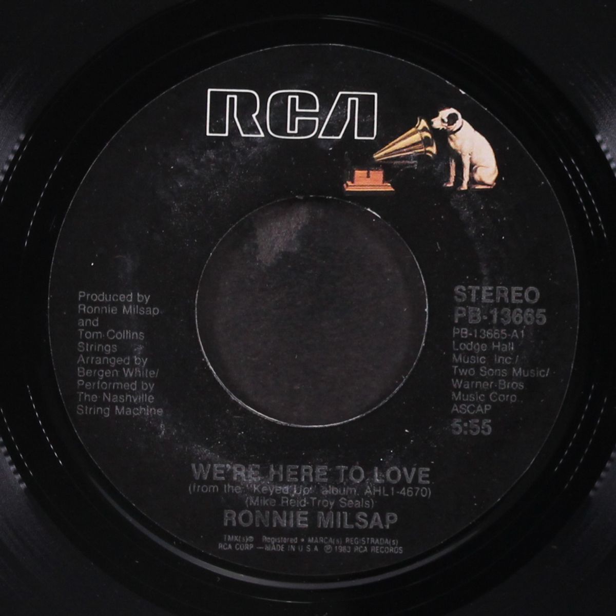 we're here to love / it's christmas by RONNIE MILSAP