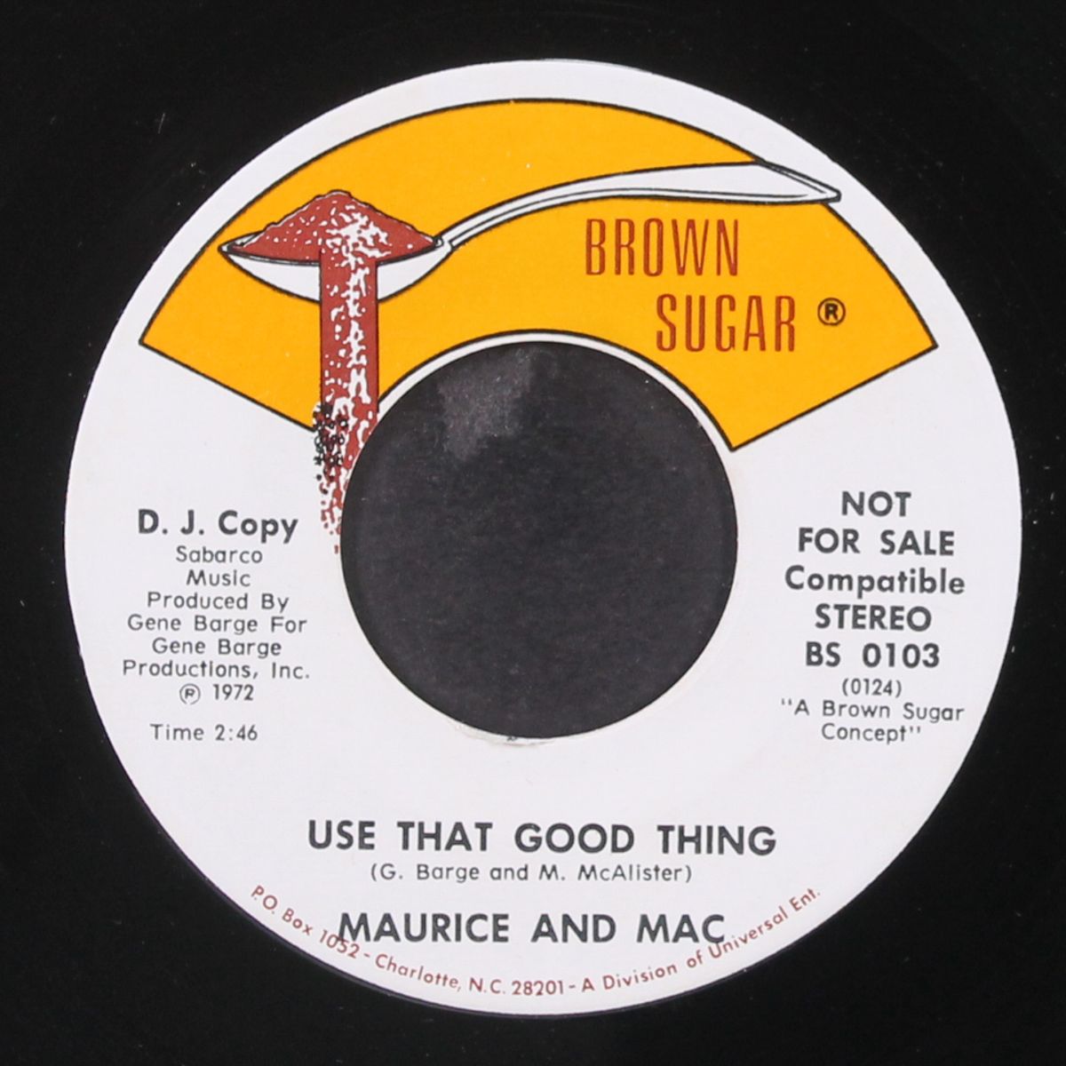 ain't no harm to moan / use that good thing by MAURICE & MAC