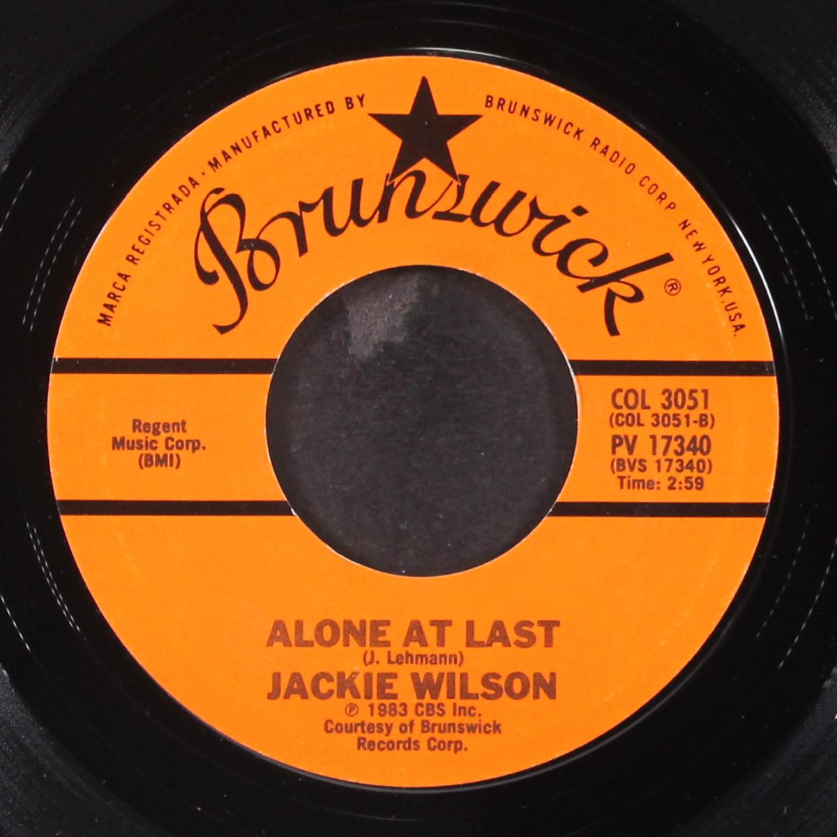 talk that talk / alone at last by JACKIE WILSON