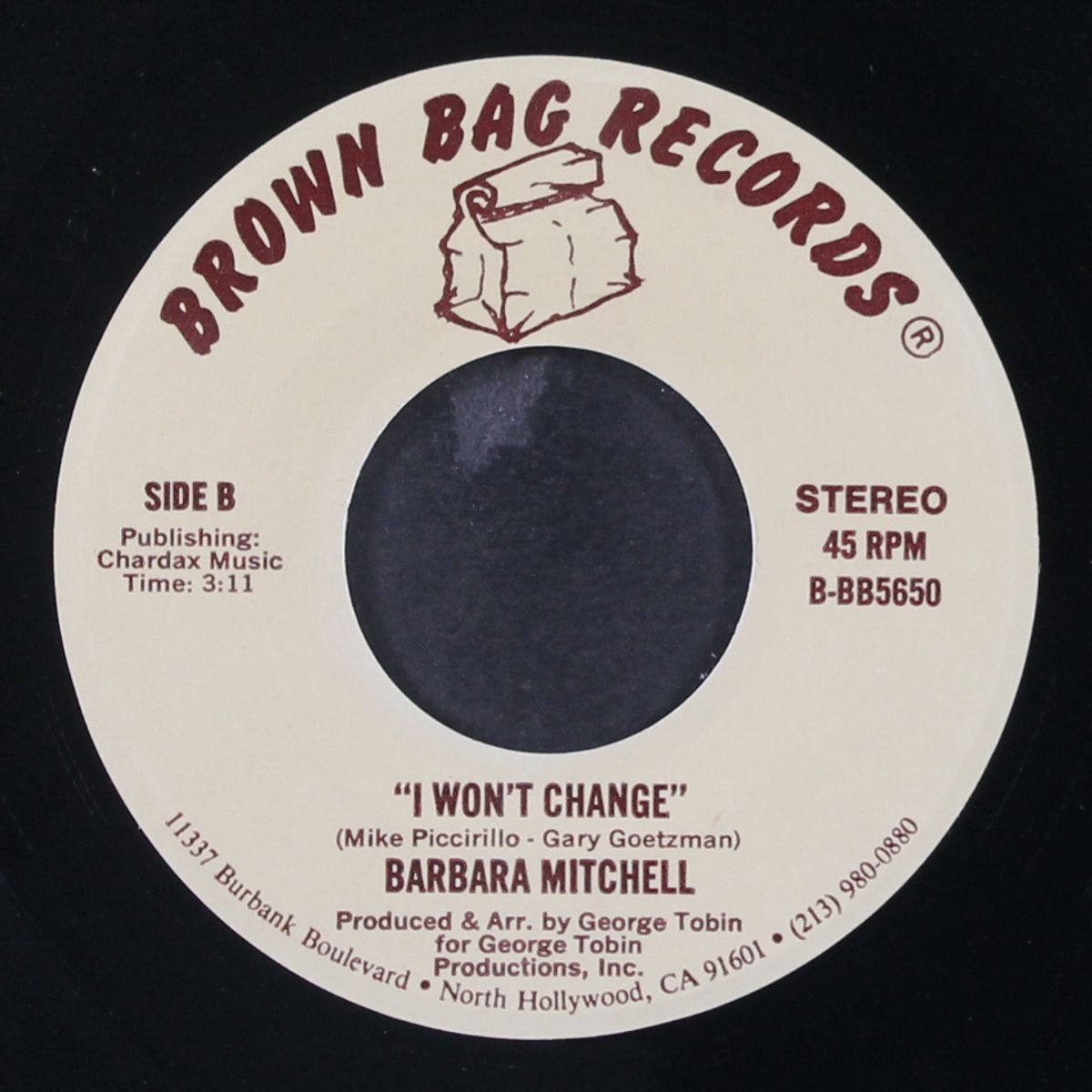 i don't want to know why / i won't change by BARBARA MITCHELL