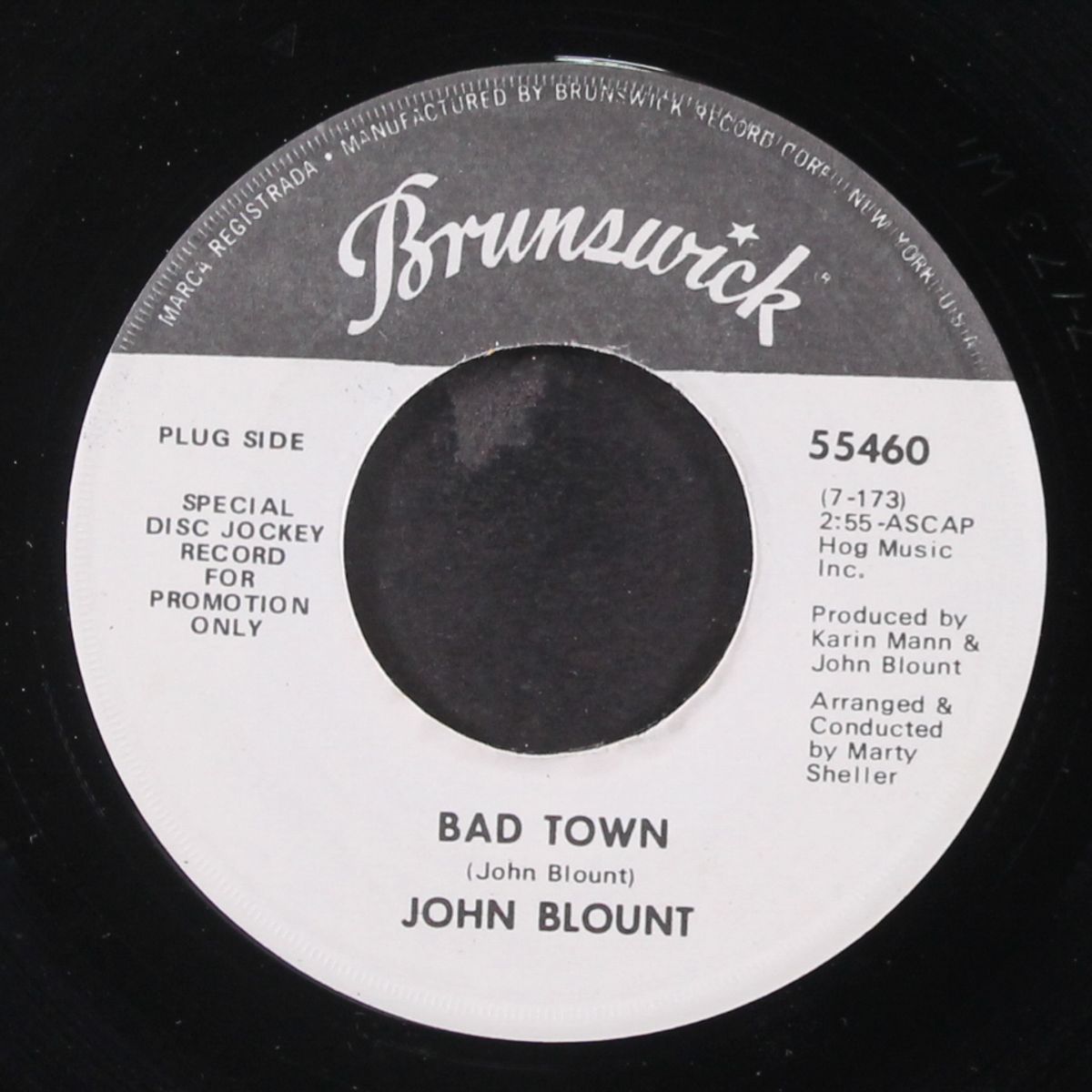 bad town / please stay woman by JOHN BLOUNT