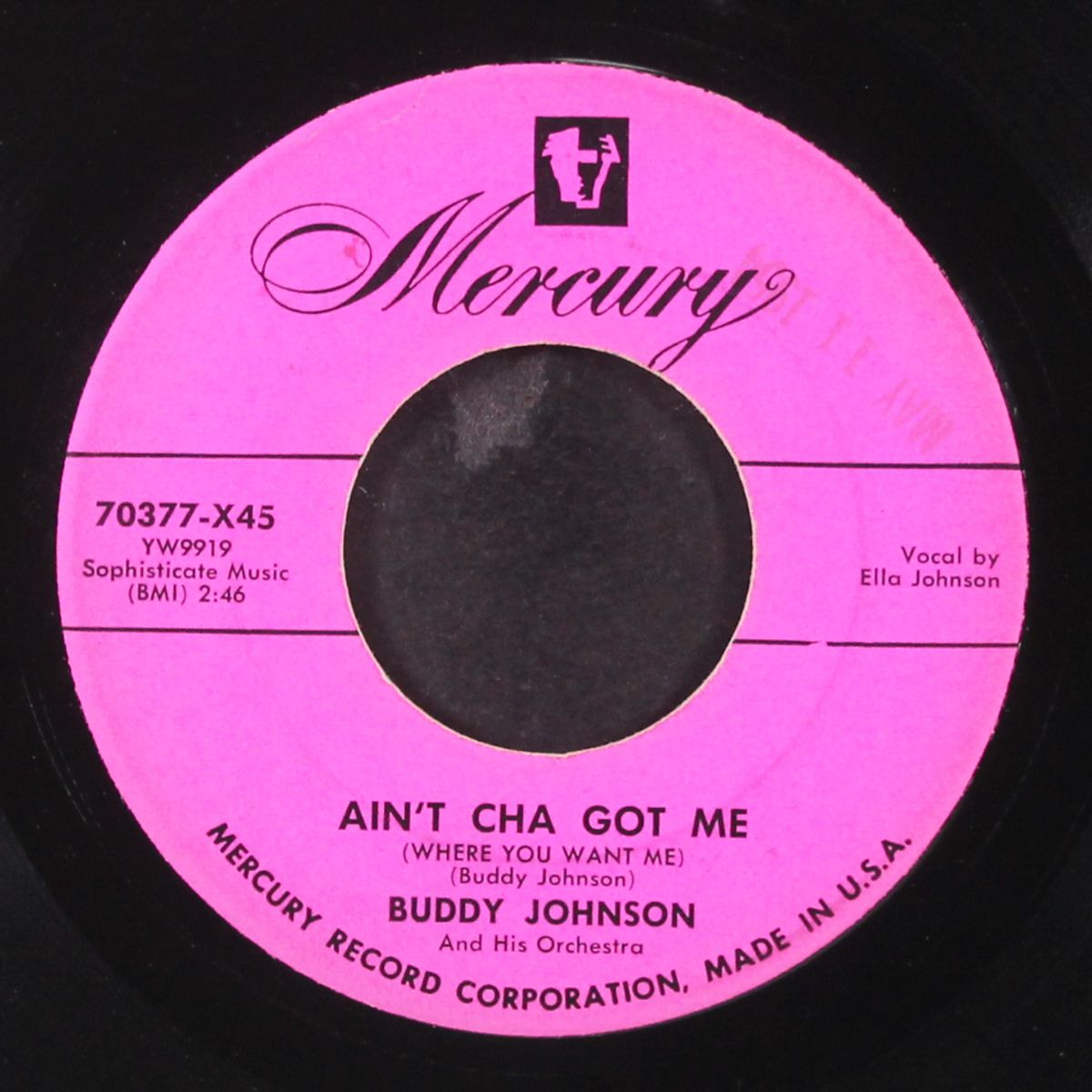 ain't cha got me / let's start all over again by BUDDY JOHNSON