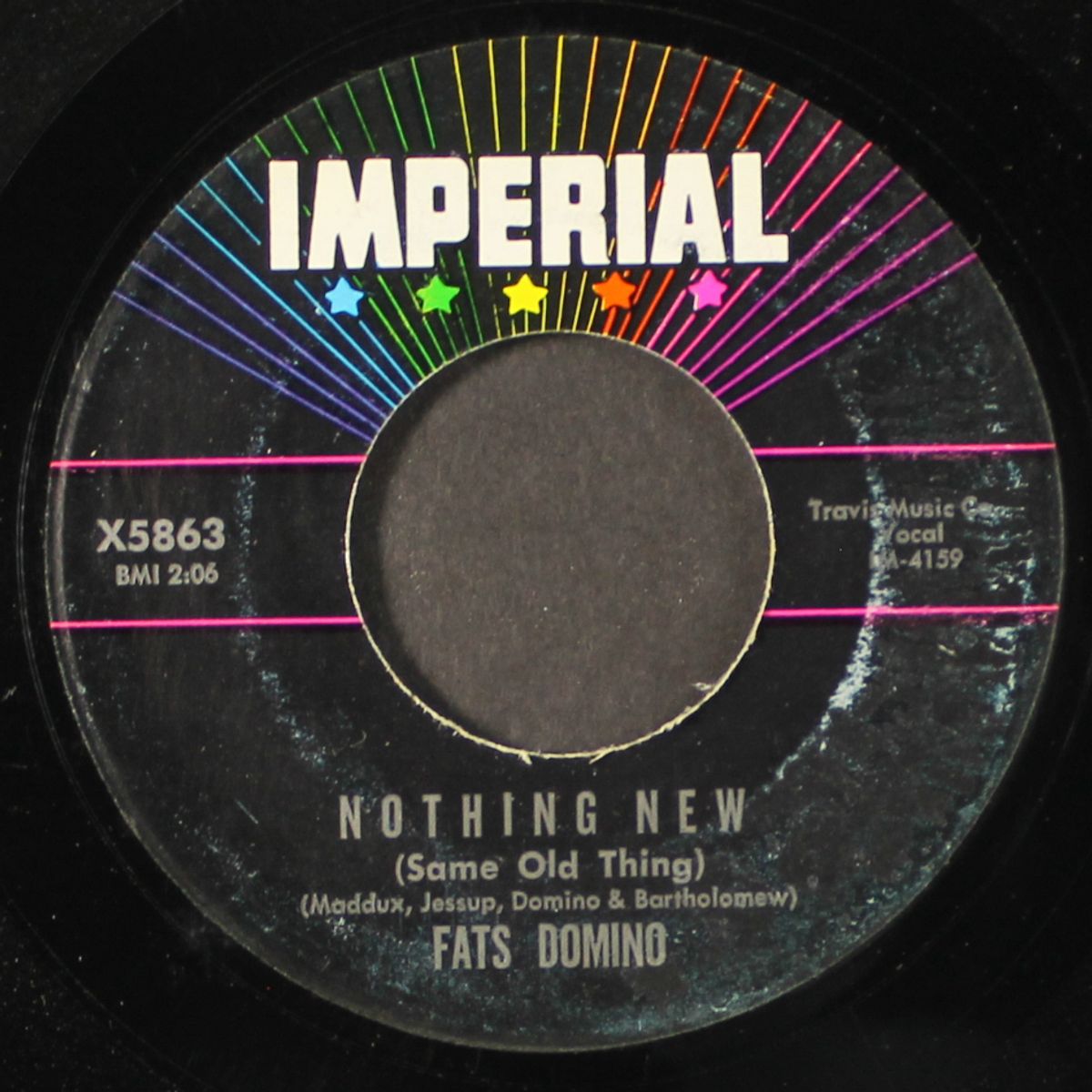 nothing new / dance with mr. domino by FATS DOMINO