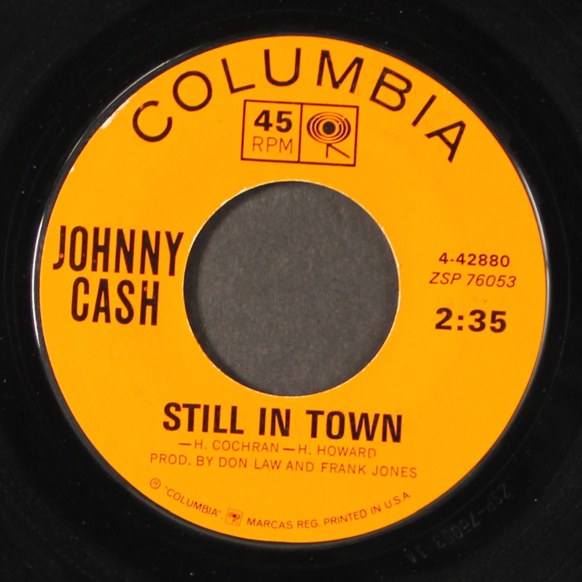 the matador / still in town by JOHNNY CASH
