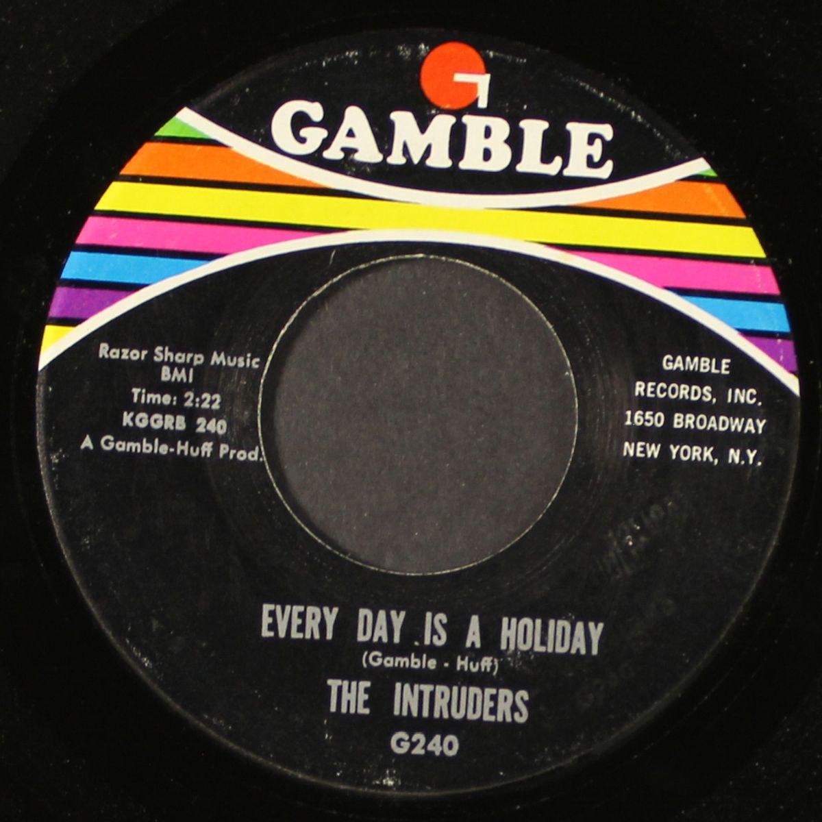 old love / every day is a holiday by INTRUDERS