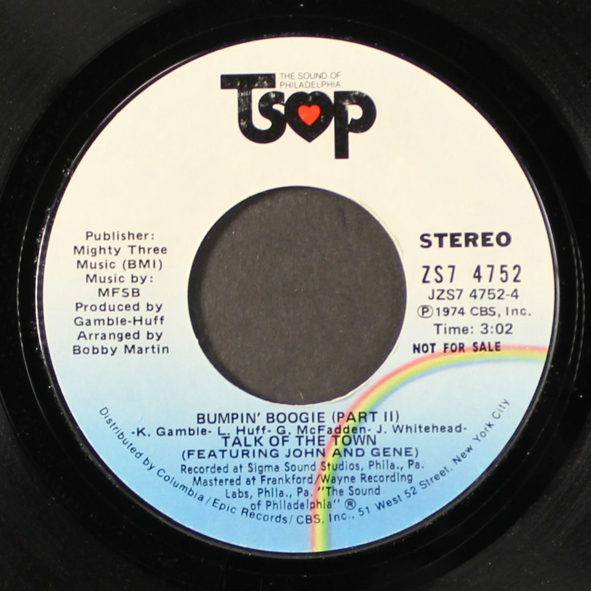 bumpin' boogie / part 2 by TALK OF THE TOWN