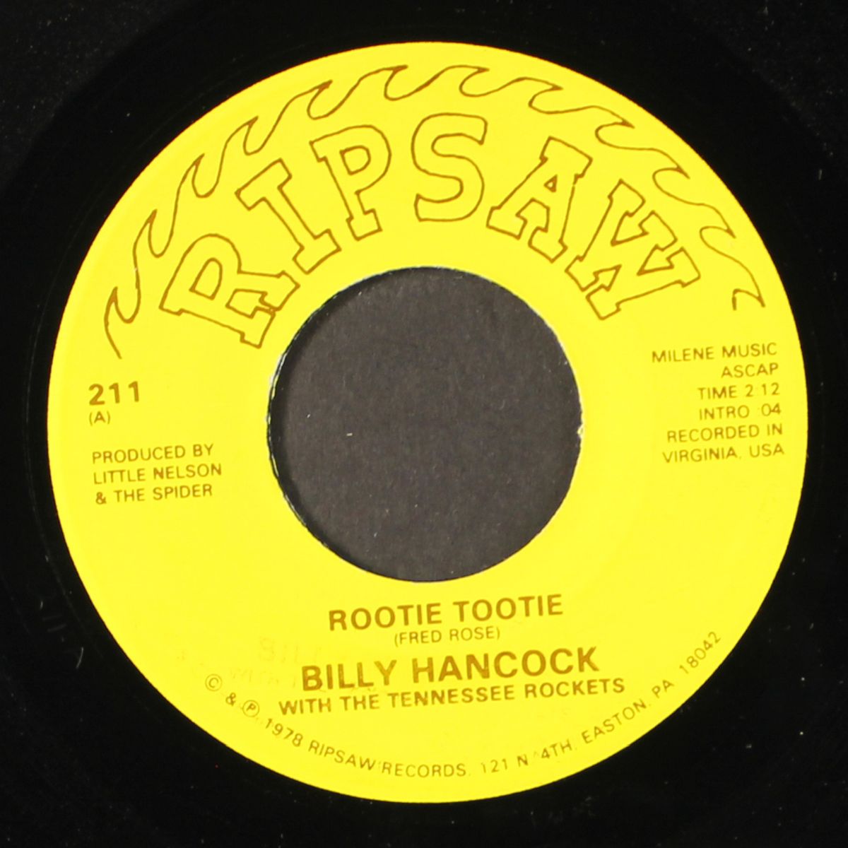 rootie tootie / i can't be satisfied by BILLY HANCOCK