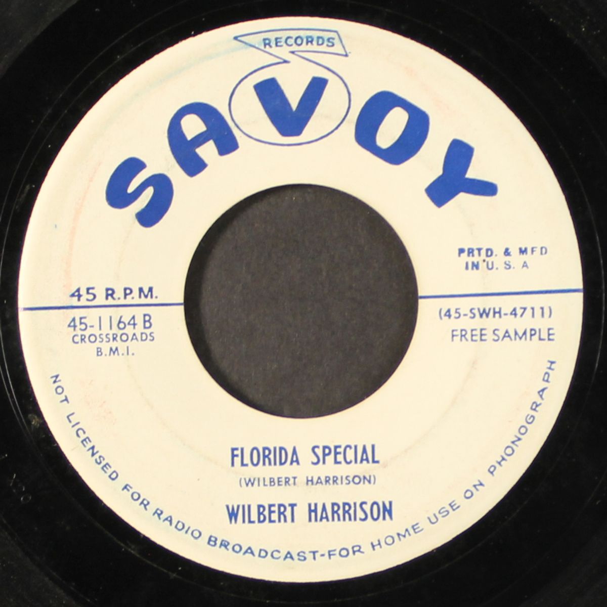 darling, listen to this song / florida special by WILBERT HARRISON