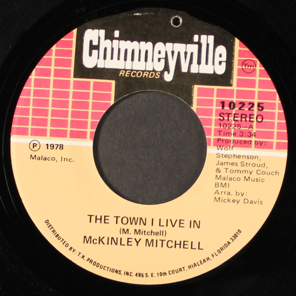 the town i live in / mr. music man by MCKINLEY MITCHELL
