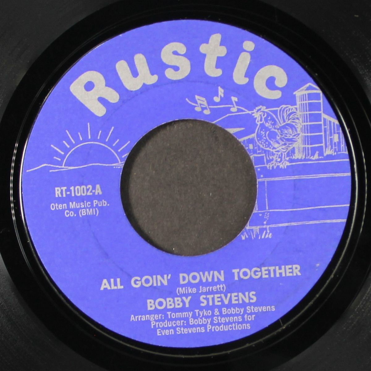 all goin' down together / to keep from loving you by BOBBY STEVENS