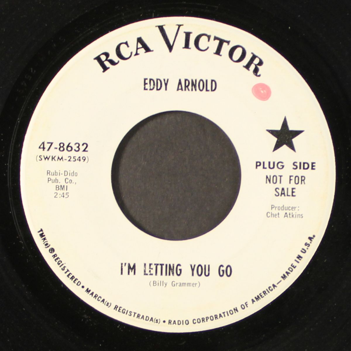 i'm letting you go by EDDY ARNOLD