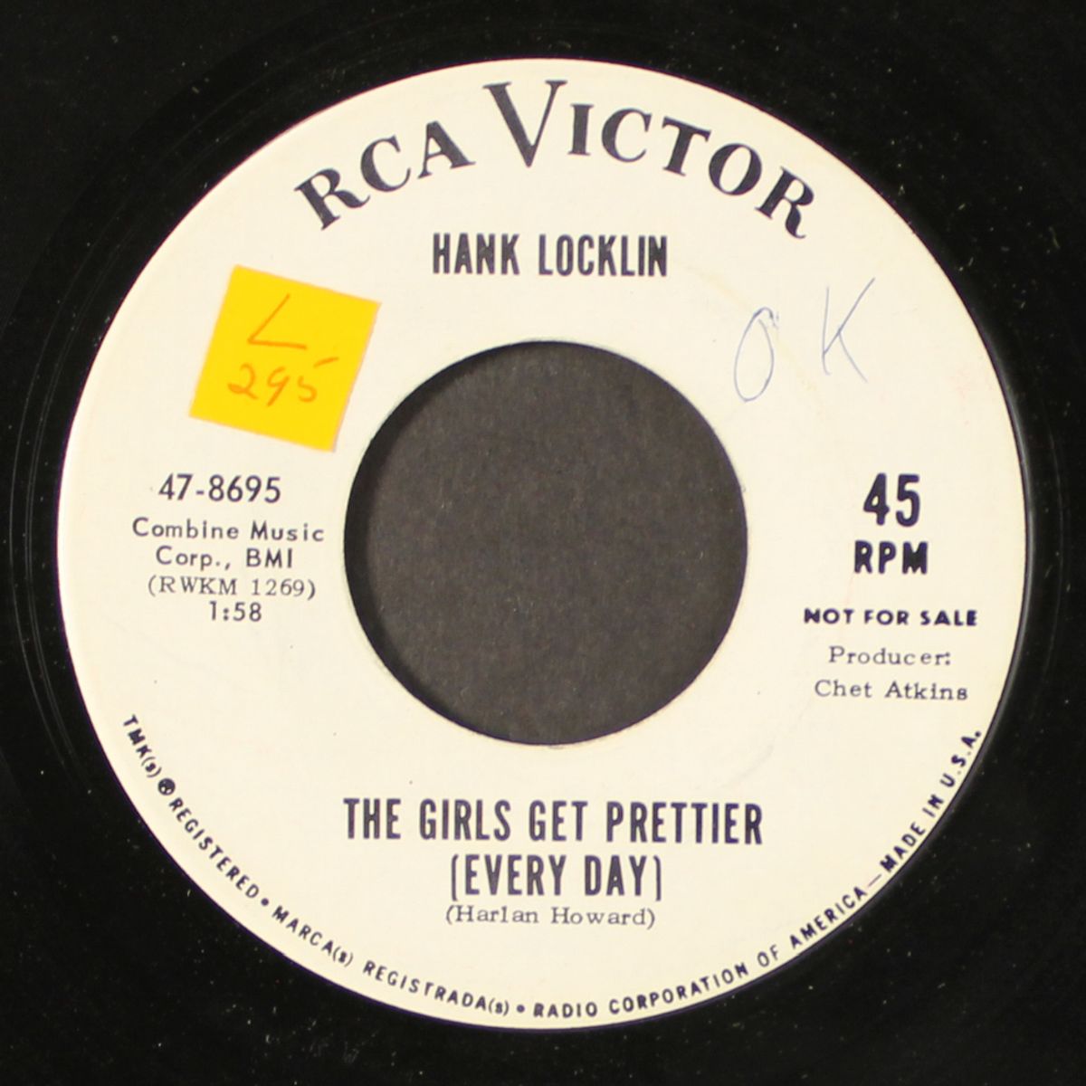 to him / the girls get prettier by HANK LOCKLIN