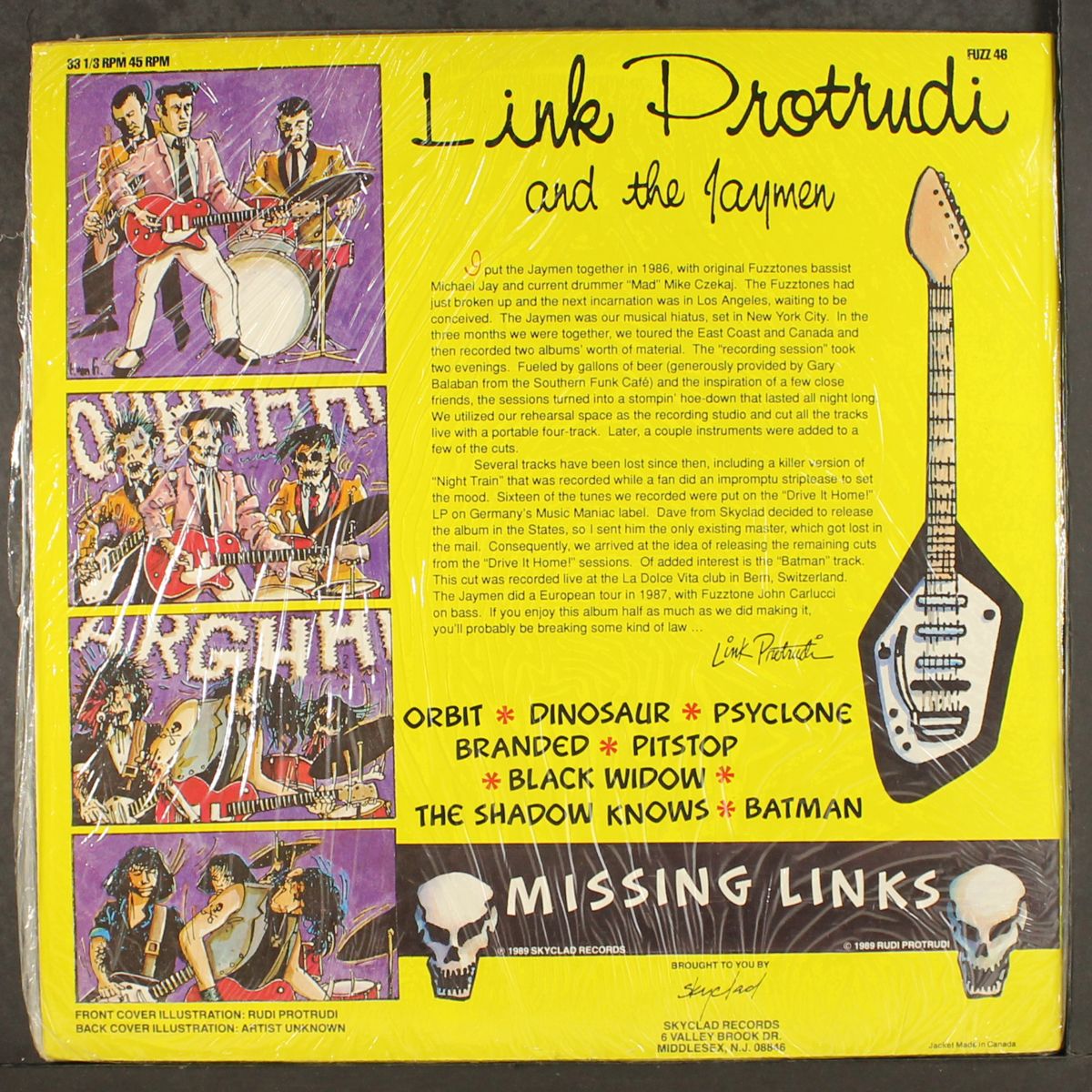 missing links by LINK PROTRUDI & JAYMEN
