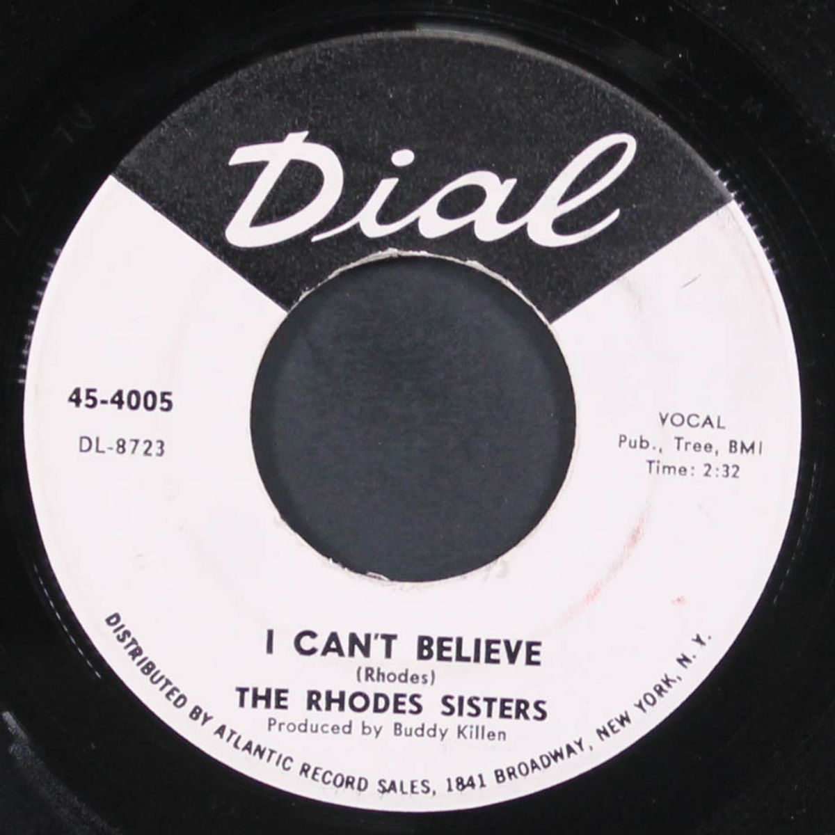 your birthday present's birthday / i can't believe by RHODES SISTERS