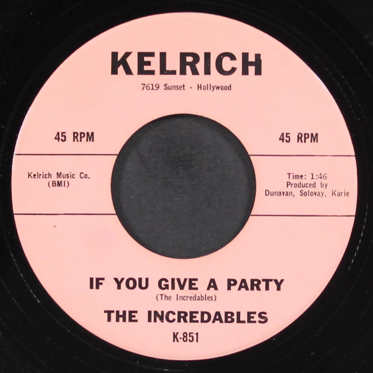 little bitty bandit / if you give a party by INCREDABLES