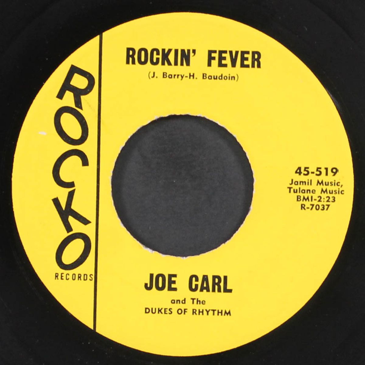 rockin' fever / cold, cold heart by JOE CARL