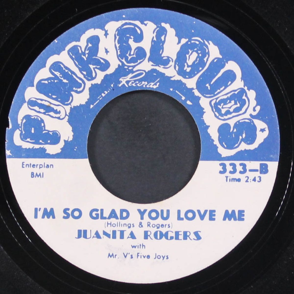 teenager's letter of promise / i'm so glad you love me by JUANITA ROGERS & LYNN HOLLINGS W/ FIVE JOYS