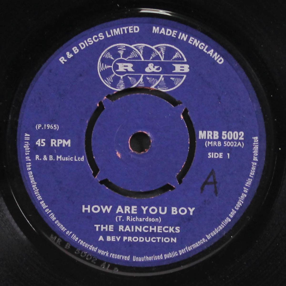 how are you boy / bye bye baby by RAINCHECKS