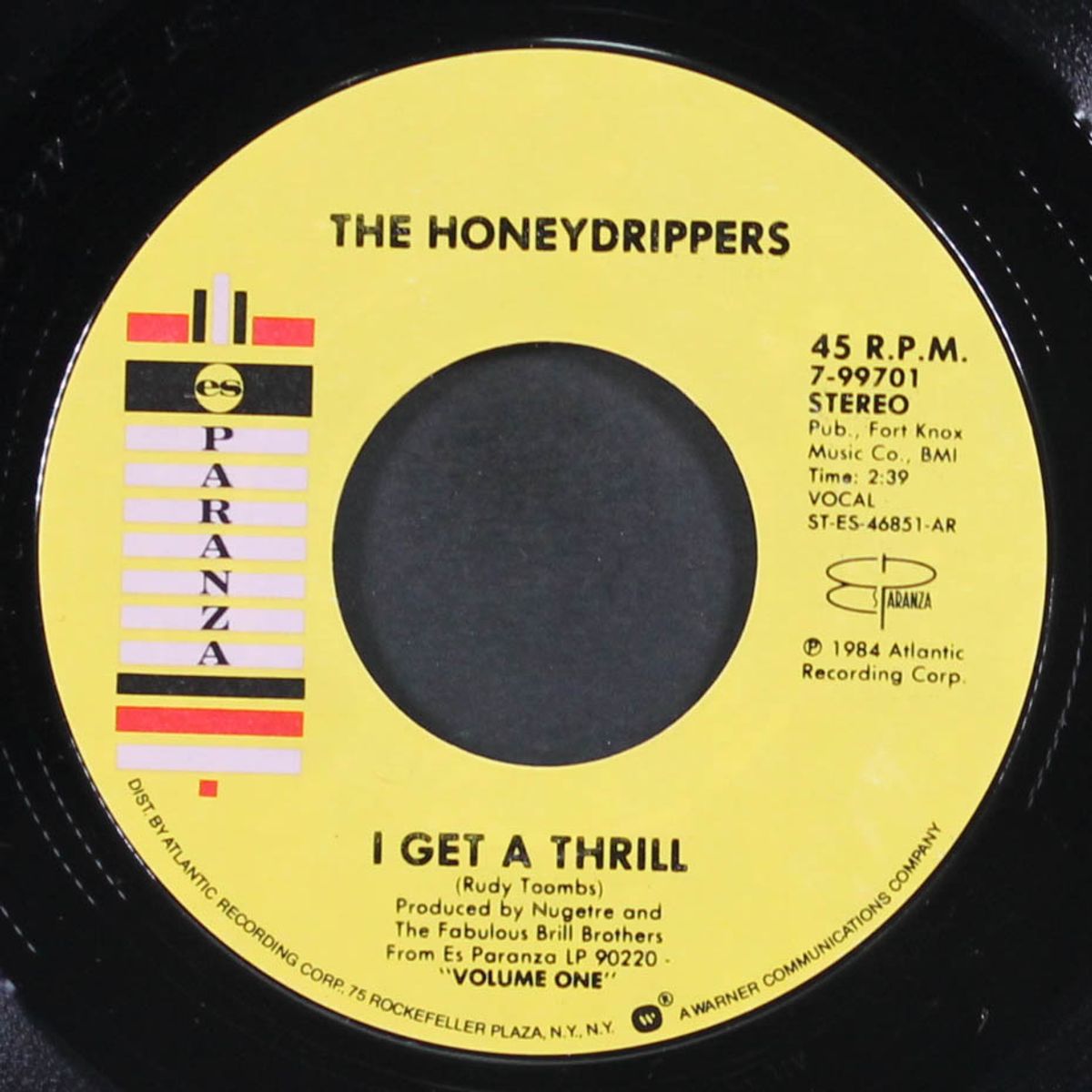 sea of love / i get a thrill by HONEYDRIPPERS