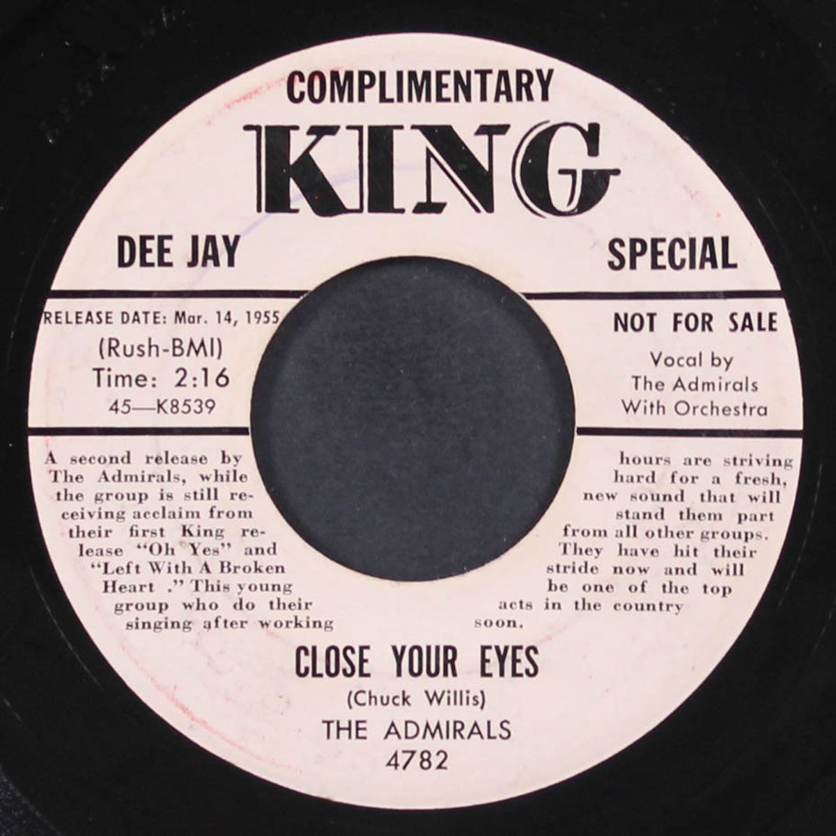 give me your love / close your eyes by ADMIRALS