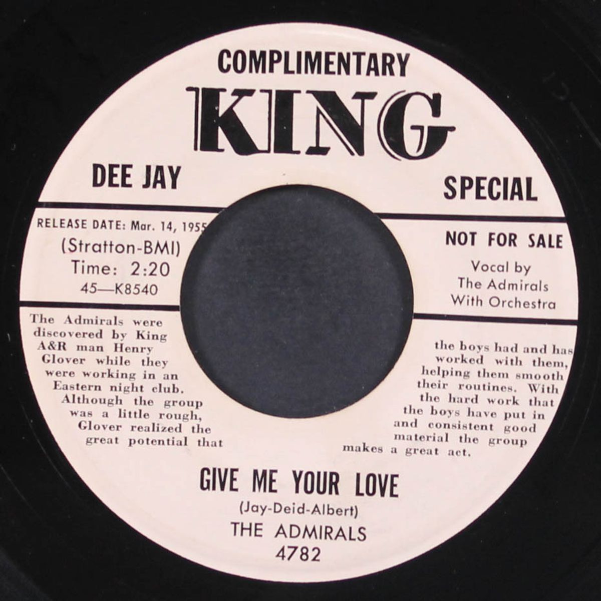 give me your love / close your eyes by ADMIRALS