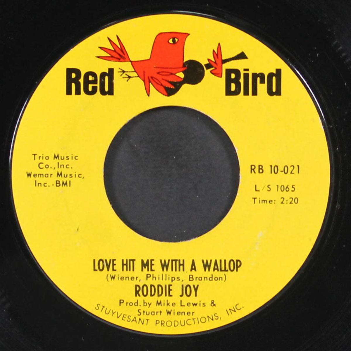 come back baby / love hit me with a wallop by RODDIE JOY