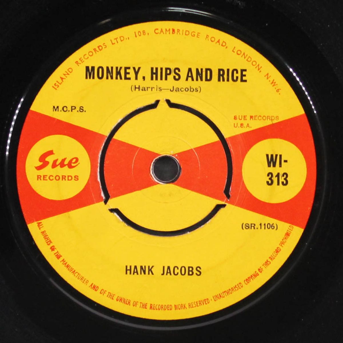 so far away / monkey hips & rice by HANK JACOBS