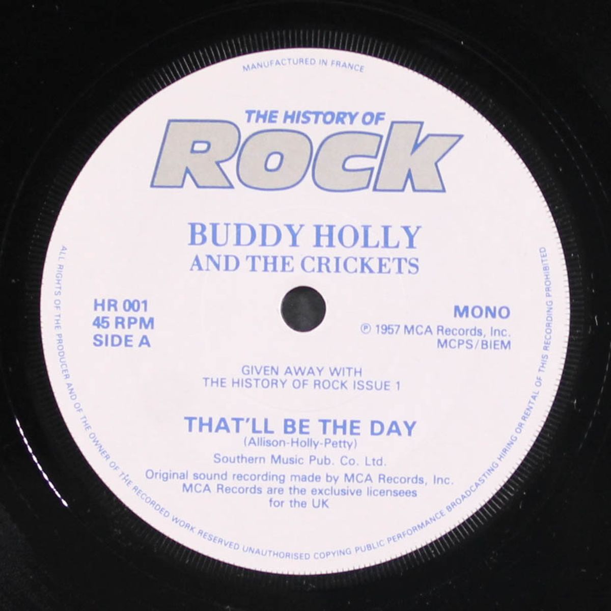 that'll be the day by BUDDY HOLLY
