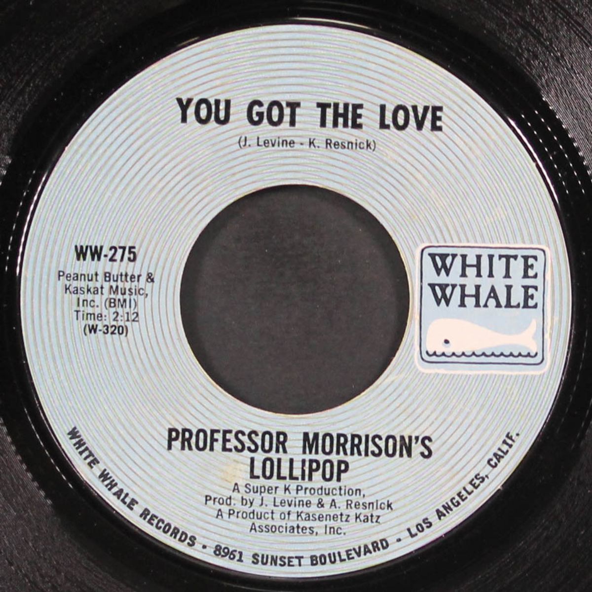 you got the love / gypsy lady by PROFESSOR MORRISON'S LOLLIPOP