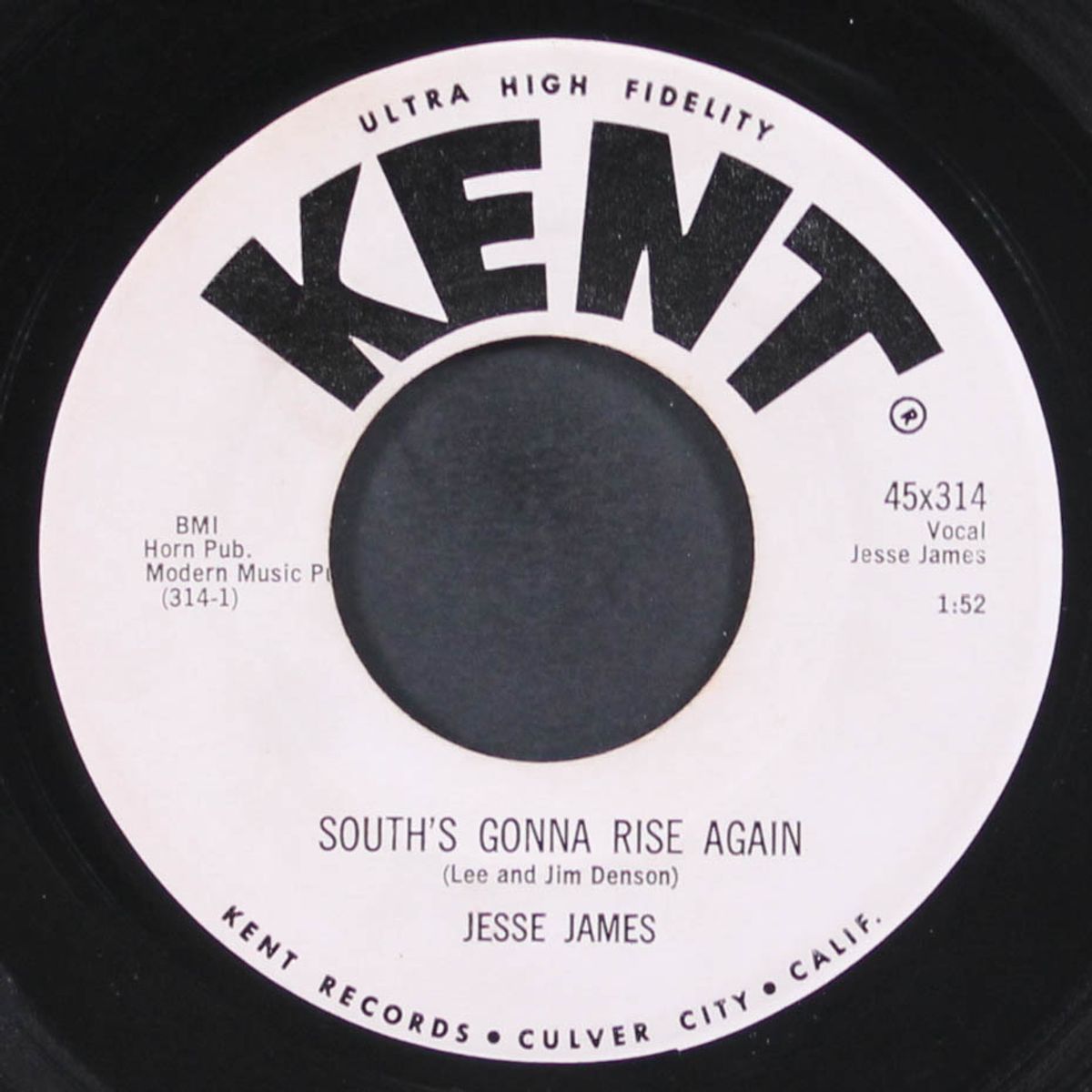 red hot rockin' blues / south's gonna rise again by JESSE JAMES