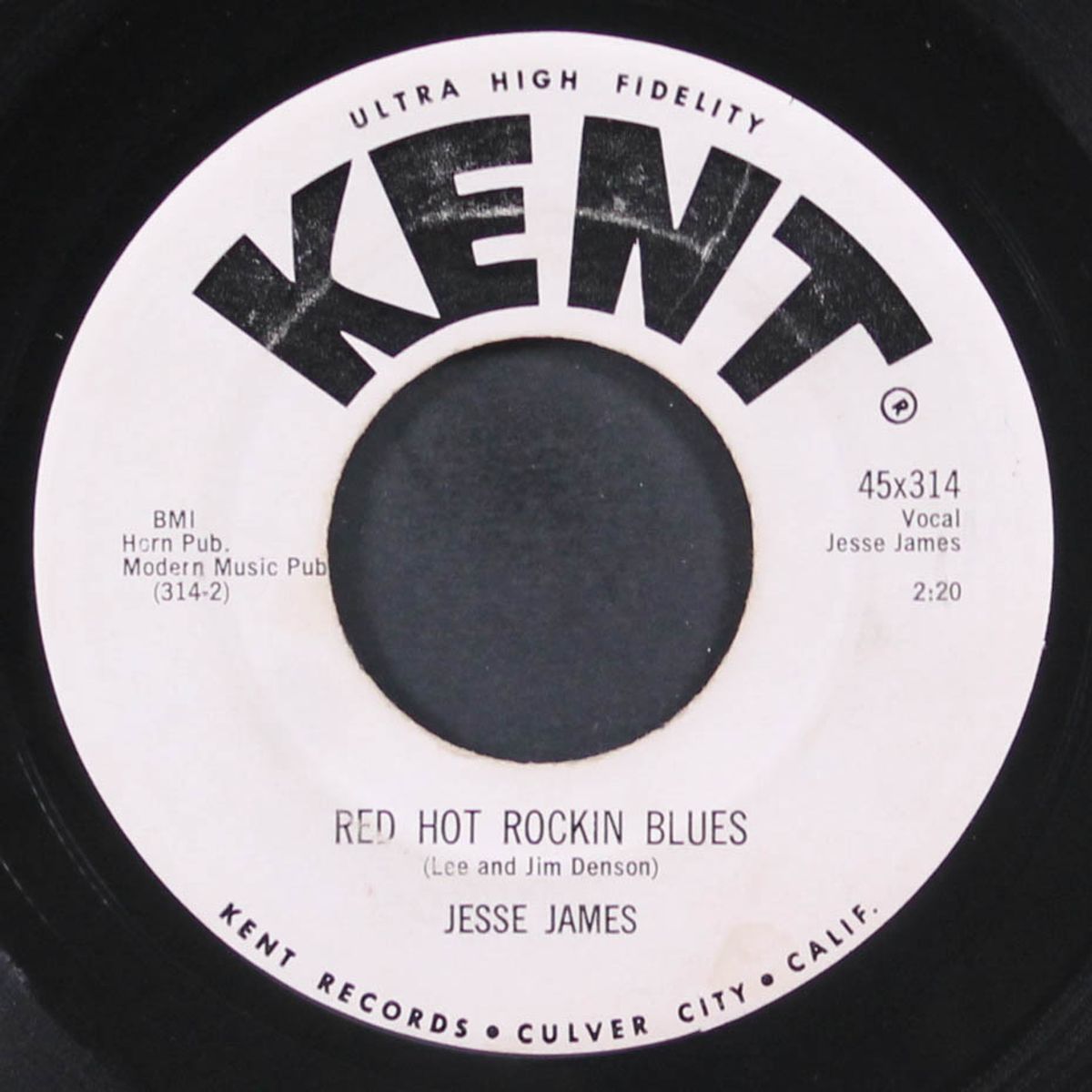 red hot rockin' blues / south's gonna rise again by JESSE JAMES