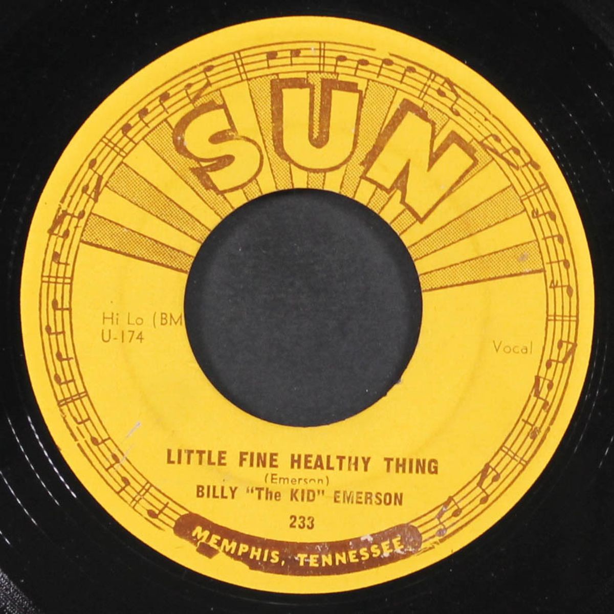 little fine healthy thing / something for nothing by BILLY 'THE KID' EMERSON
