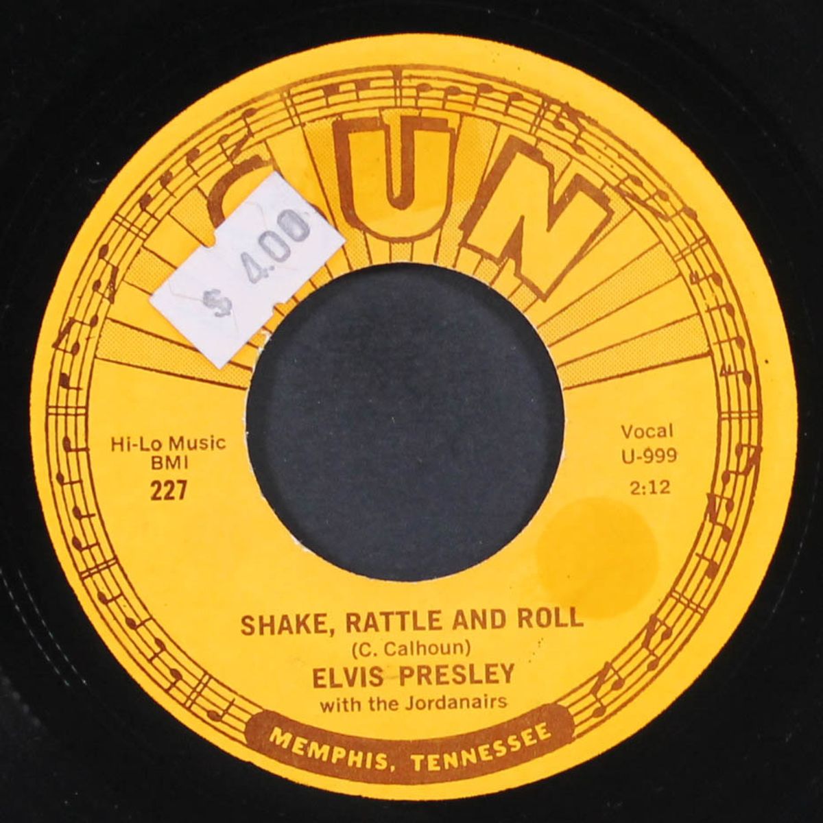 heartbreak hotel / shake rattle and roll by ELVIS PRESLEY