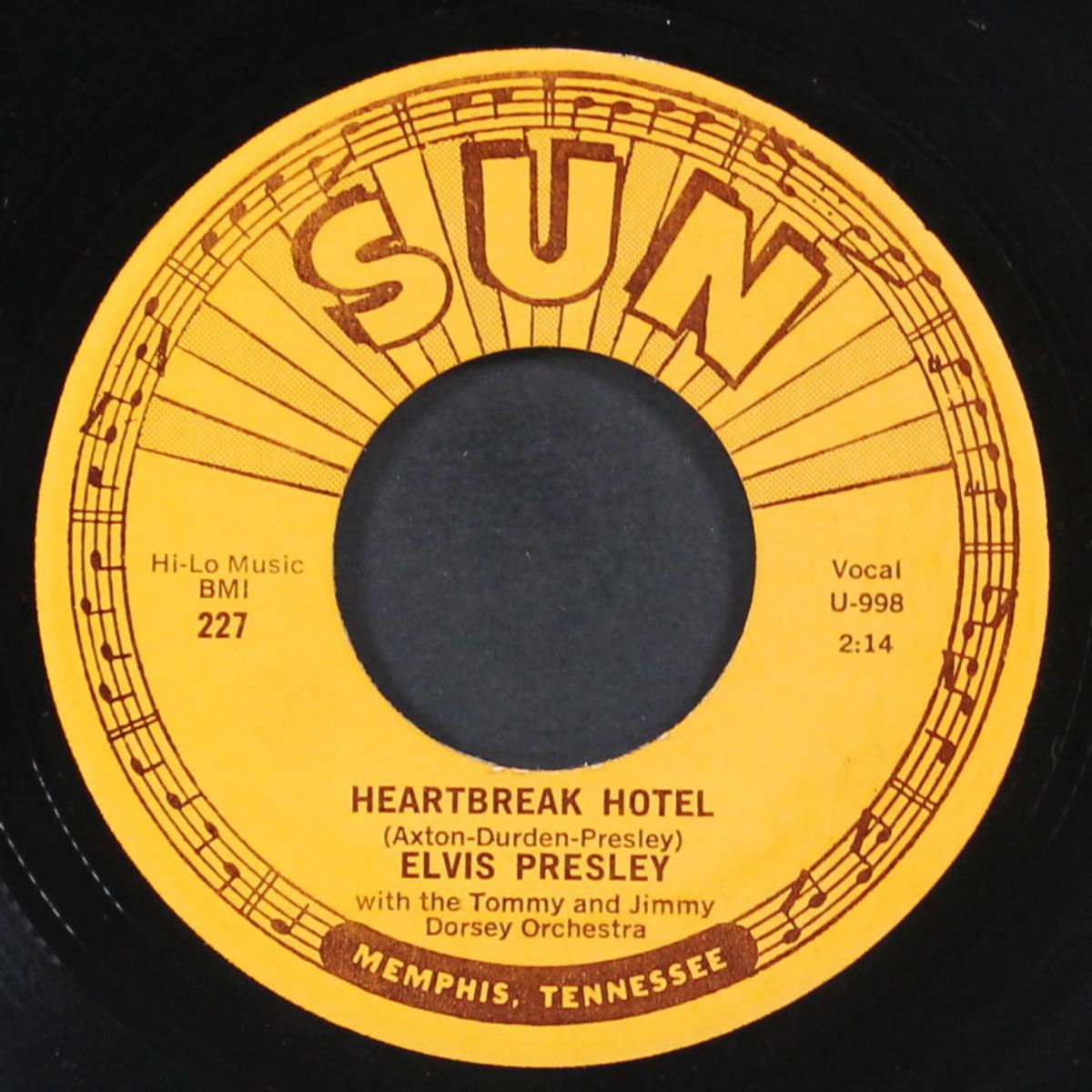 heartbreak hotel / shake rattle and roll by ELVIS PRESLEY