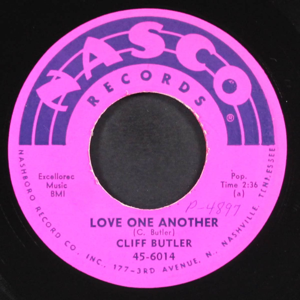 love one another / let us break bread together by CLIFF BUTLER