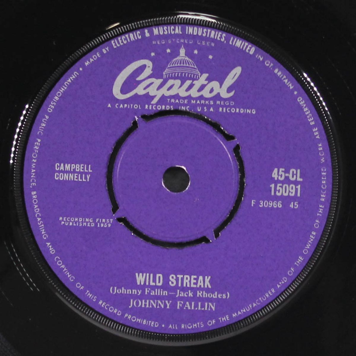 wild streak / if i could write a love song by JOHNNY FALLIN