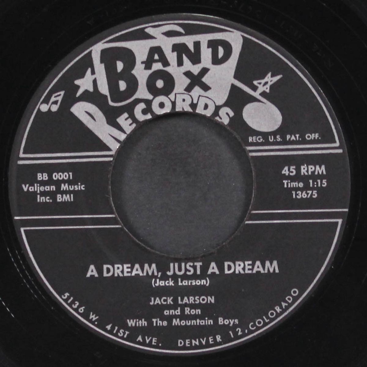 blue suede shoes / a dream, just a dream by JACK LARSON