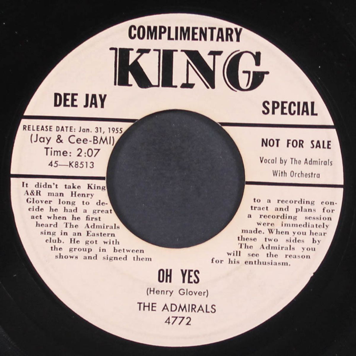 left with a broken heart / oh yes by ADMIRALS