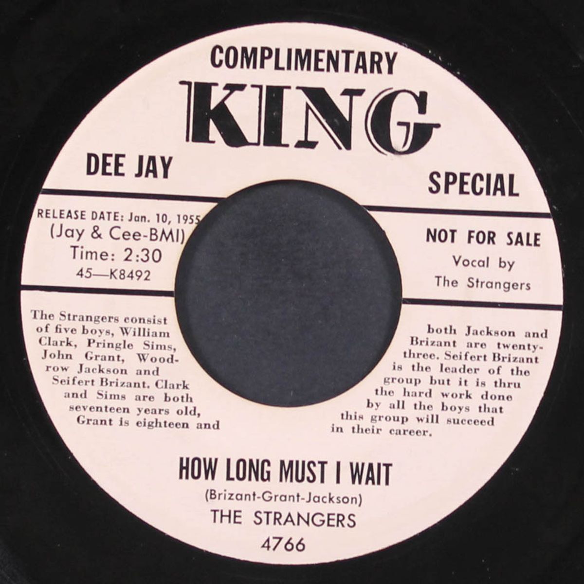 dreams came true / how long must i wait by STRANGERS