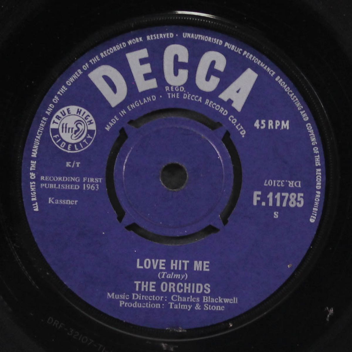 love hit me / don't make me mad by ORCHIDS