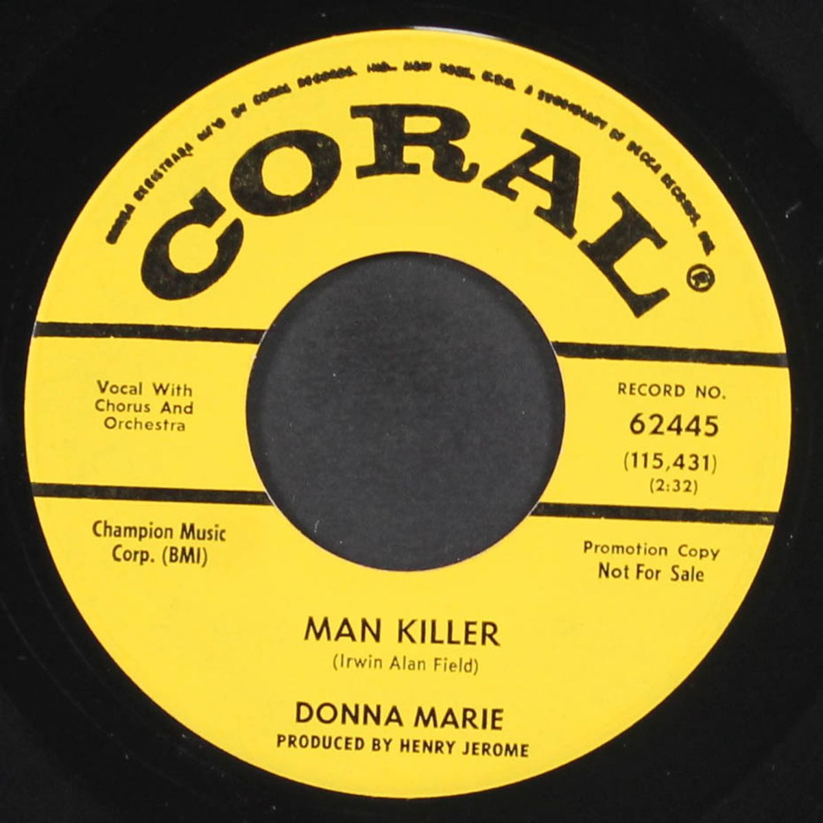 man killer / eddie wasn't there by DONNA MARIE