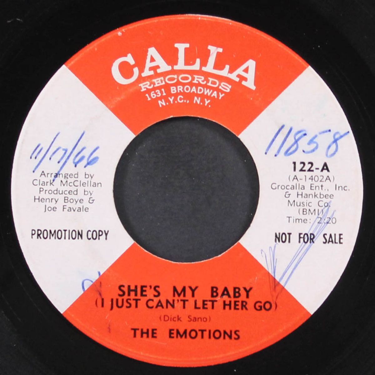 she's my baby / baby, i need your lovin' by EMOTIONS